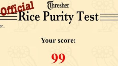Rice Purity Test